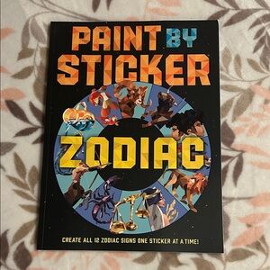 Paint by Sticker Zodiac Book